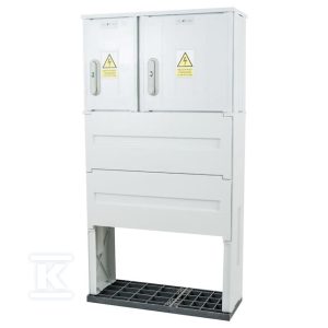 Obudowa termoutwardzalna lakierowana STN 66X42/2P/32+FTN- 320 mm, daszek płaski, cięgna metalowe ION-33161-01-011