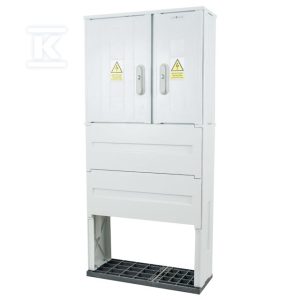 Obudowa termoutwardzalna lakierowana STN 66X58/2L/32+FTN- 320 mm, daszek płaski, cięgna metalowe ION-33251-01-011