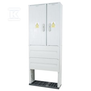 Obudowa termoutwardzalna lakierowana STN 66X84/2L/32+FTN- 320 mm, daszek płaski, cięgna metalowe ION-33351-01-011