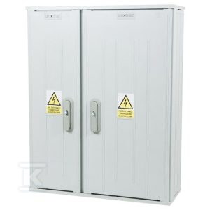 Obudowa termoutwardzalna lakierowana STN 66X84/2P/32- 320 mm, daszek płaski, cięgna metalowe ION-33360-01-011