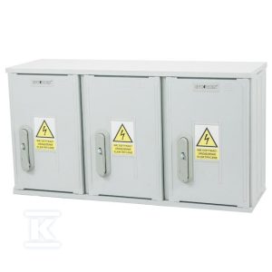 Obudowa termoutwardzalna lakierowana STN 80X42/3/32- 320 mm, daszek płaski, cięgna metalowe ION-34130-01-011