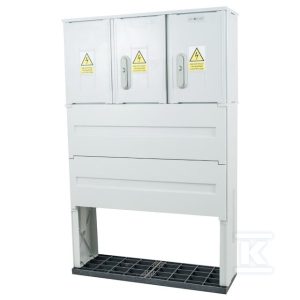 Obudowa termoutwardzalna lakierowana STN 80X42/2L/32+FTN- 320 mm, daszek płaski, cięgna metalowe ION-34151-01-011