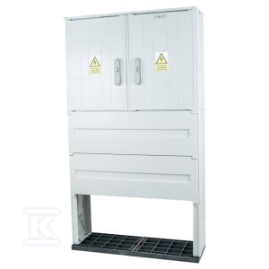 Obudowa termoutwardzalna lakierowana STN 80X58/2/32+FTN- 320 mm, daszek płaski, cięgna metalowe ION-34221-01-011