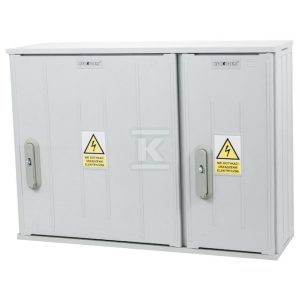 Obudowa termoutwardzalna lakierowana STN 80X58/2L/32- 320 mm, daszek płaski, cięgna metalowe ION-34250-01-011