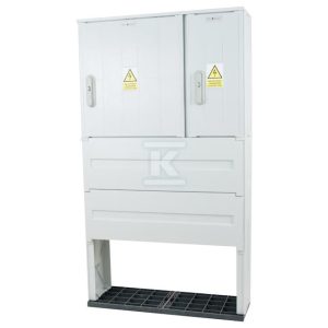 Obudowa termoutwardzalna lakierowana STN 80X58/2L/32+FTN- 320 mm, daszek płaski, cięgna metalowe ION-34251-01-011