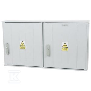Obudowa termoutwardzalna lakierowana STN 106X58/2/32- 320 mm, daszek płaski, cięgna metalowe ION-35220-01-011