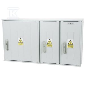 Obudowa termoutwardzalna lakierowana STN 106X58/3L/32- 320 mm, daszek płaski, cięgna metalowe ION-35270-01-011