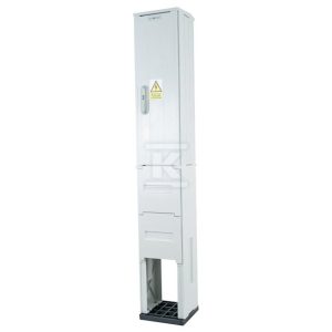 Obudowa termoutwardzalna lakierowana SSTN 26X84/32+FTN – 320 mm, daszek skośny, cięgna PCV ION-40311-01-007