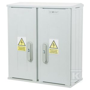 Obudowa termoutwardzalna lakierowana SSTN 53X58/2/32 – 320 mm, daszek skośny, cięgna PCV ION-42220-01-007