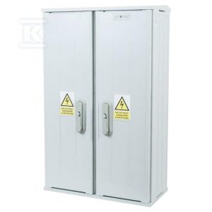 Obudowa termoutwardzalna lakierowana SSTN 53X84/2/32 – 320 mm, daszek skośny, cięgna PCV ION-42320-01-007