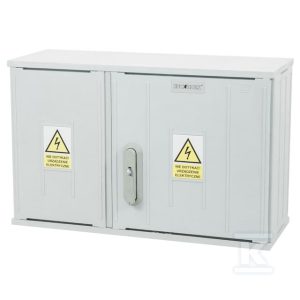 Obudowa termoutwardzalna lakierowana SSTN 66X42/32 – 320 mm, daszek skośny, cięgna PCV ION-43110-01-007