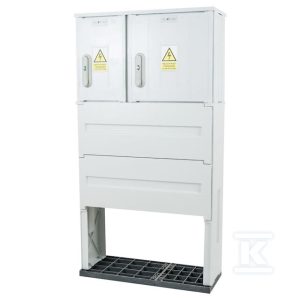 Obudowa termoutwardzalna lakierowana SSTN 66X42/2P/32+FTN – 320 mm, daszek skośny, cięgna PCV ION-43161-01-007