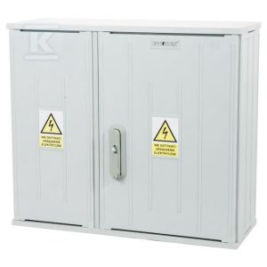 Obudowa termoutwardzalna lakierowana SSTN 66X58/32 – 320 mm, daszek skośny, cięgna PCV ION-43210-01-007