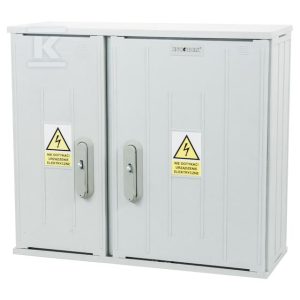 Obudowa termoutwardzalna lakierowana SSTN 66X58/2P/32 – 320 mm, daszek skośny, cięgna PCV ION-43260-01-007