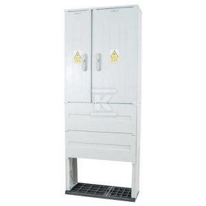 Obudowa termoutwardzalna lakierowana SSTN 66X84/2P/32+FTN – 320 mm, daszek skośny, cięgna PCV ION-43361-01-007