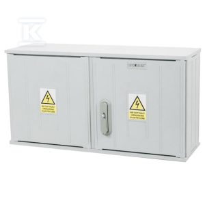 Obudowa termoutwardzalna lakierowana SSTN 80X42/32 – 320 mm, daszek skośny, cięgna PCV ION-44110-01-007