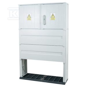 Obudowa termoutwardzalna lakierowana SSTN 80X42/32+FTN – 320 mm, daszek skośny, cięgna PCV ION-44111-01-007