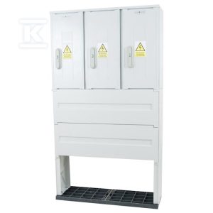 Obudowa termoutwardzalna lakierowana SSTN 80X58/3/32+FTN – 320 mm, daszek skośny, cięgna PCV ION-44231-01-007