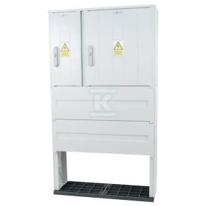 Obudowa termoutwardzalna lakierowana SSTN 80X58/2P/32+FTN – 320 mm, daszek skośny, cięgna PCV ION-44261-01-007