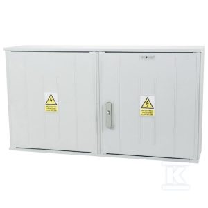 Obudowa termoutwardzalna lakierowana SSTN 106X58/32 – 320 mm, daszek skośny, cięgna PCV ION-45210-01-007