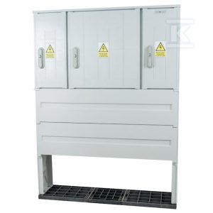 Obudowa termoutwardzalna lakierowana SSTN 106X58/3S/32+FTN – 320 mm, daszek skośny, cięgna PCV ION-45231-01-007