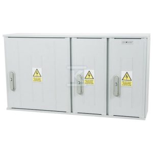 Obudowa termoutwardzalna lakierowana SSTN 106X58/3L /32 – 320 mm, daszek skośny, cięgna PCV ION-45270-01-007