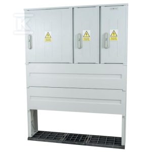 Obudowa termoutwardzalna lakierowana SSTN 106X58/3L/32+FTN – 320 mm, daszek skośny, cięgna PCV ION-45271-01-007