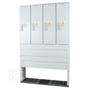 Obudowa termoutwardzalna lakierowana SSTN 106X84/4/32+FTN – 320 mm, daszek skośny, cięgna PCV ION-45341-01-007