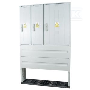 Obudowa termoutwardzalna lakierowana SSTN 106X84/3P/32+FTN – 320 mm, daszek skośny, cięgna PCV ION-45381-01-007