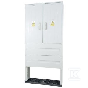 Obudowa termoutwardzalna lakierowana STN 80X84/2/32+FTN – 320 mm, montaż aparatów, daszek płaski, cięgna metalowe IONK-34321-01-011