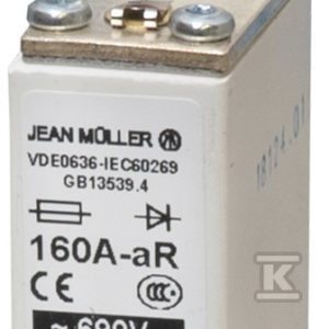 Wkładka topikowa DIN80 NH00 160A 690V AR R5184953