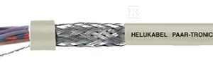 Przewód PVC do przesyłu danych, ekranowany PAAR-TRONIC-CY-PL 2x2x0,75 mm2 szary, żyły kolorowe wg DIN 47100 18048543
