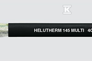 Przewód bezhalogenowy odporny na wysokie temperatury HELUTHERM® 145 MULTI 10G0,25 czarny, identyfikacja żył wg DIN VDE 0293-308 53384