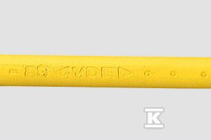 Przewód gumowy NSSHÖU 10G1,5 mm2 żółty, identyfikacja żył wg DIN VDE 0293-308 38039