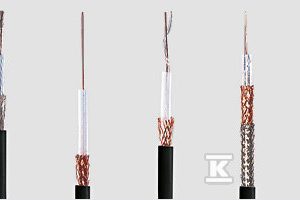 Kabel koncentryczny bezhalogenowy KOAX RG-H 11 A/U 40190