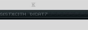 Kabel windowy płaski do transmisji danych FLi-2YS(St)(C)TH 4x2x0,132 mm2 (AWG26/7) CAT. 7 18048042