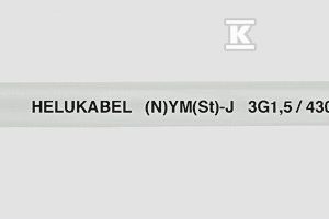 Kabel instalacyjny PVC, ekranowany (N)YM(St)-J 3G4 szary 43057