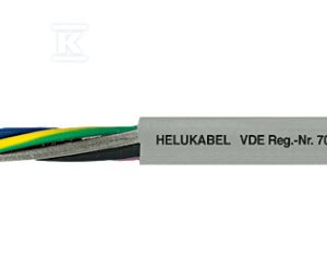 Przewód PVC sterowniczo-zasilający JB-500 4G0,5 mm2 żyły kolorowe 11004