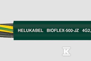 Przewód sterowniczy 500V, metrowany BIOFLEX-500-OZ 2×0,75 odporny na biopaliwa 25630