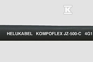 Przewód elastyczny 500V kompoflex JZ-500-C 12G0,75 bezhalogenowy metrowany żyły numer. ekranowany 26236