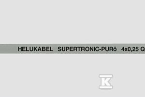 Przewód PUR do prowadników kablowych SUPERTRONIC®-PURö 7×0,25 mm2 szary, żyły kolorowe wg DIN 47100 49598