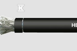 Przewód lan, S-STP helukat 600E 4x2XAWG23/1 żyły izolowaney po, opona PVC 802167