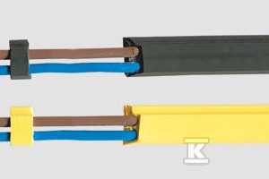 Przewód A-BUS 2×1,5 żółty żyły izolowaney guma, opona EPDM 80824