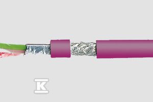 Przewód profibus L2 1x2X0,64 do łań. kablowych fioletowy 80267