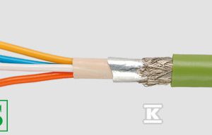 Przewód profinet A 2x2X0,64 zielony 18048593