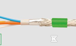 Przewód profinet B 2x2X0,75 aplikacje przemysł, zielony 802185
