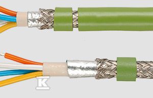 Przewód profinet B 2x2XAWG22/7 PVC zielony 800654