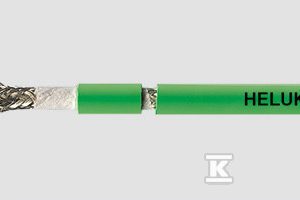 Przewód S-FTP, 4 żyły, kategoria 5E helukat 100S 4x1X0,15 żyły izolowaney pp, opona PUR 82838