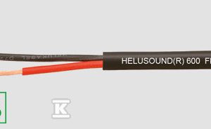 Przewód głośnikowy HELUSOUND 600 FRNC 2×1,5 bezhalogenowy czarny 400116