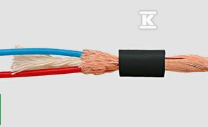Przewód mikrofonowy HELUSOUND 2×0,15 czarny 400039